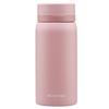 Iris Ohyama Water Bottle Mug Bottle Screw 350ml Smoky Pink Keeps Warm Over 65 Degrees and Cold Under 9 Degrees for 6 Two Drinking Spouts To Choose
