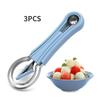 4 in 1 Melon Cutter Scoop Fruit Carving Fruit Cutter Dig Pulp Separator Kitchen Gadgets Acces 4