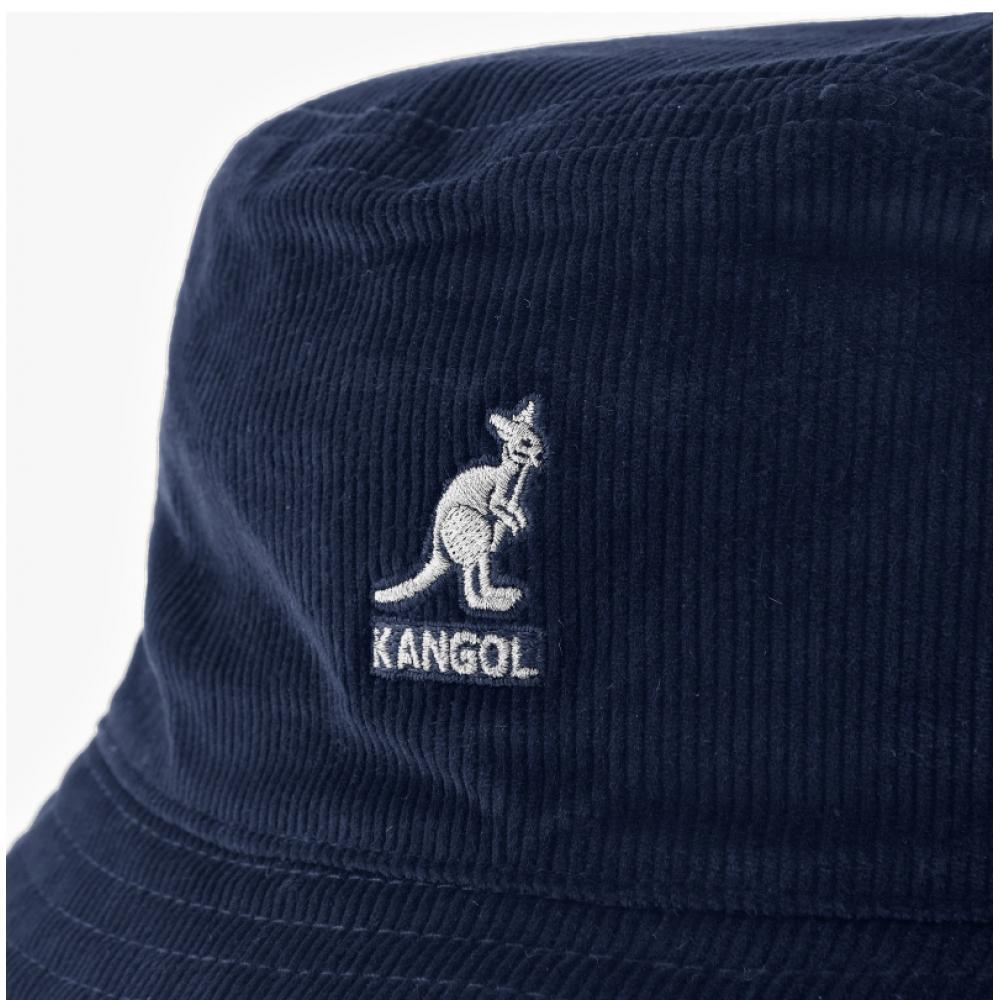 Kangol K4228ht Темно-синяя вельветовая панама из корда