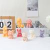 Dog Shaped Silicone Candle Molds Epoxy Resin Silicone Molds for Candle Soap Plaster Decorations Plaster Silicone Molds