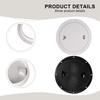 8 Inch Round Plastic Marine Deck Cover Deck Inspection Access Hatches Cover Non Slip Waterproof For Marine Boat Yacht