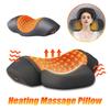 Electric Neck Massage Pillow Heating Vibration Neck Massager Back Cervical Traction Relax Sleeping Memory Foam Spine Support