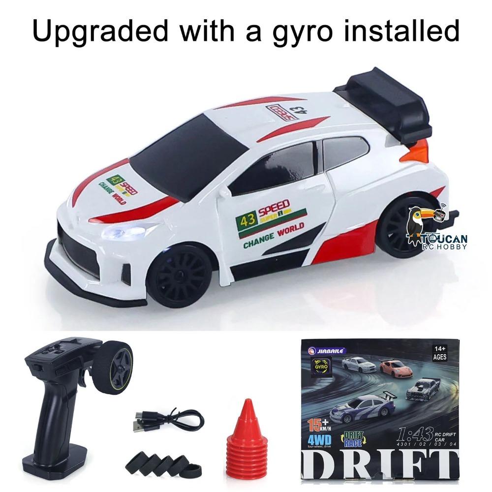 Новый RC Дрифт-кар Модернизированный Гироскоп 1/43 Гоночный RTR 4WD Полный Привод Высокоскоростная Модель с Радиоуправлением 2.4g Дрифт Гоночный Автомобиль Мини Подарок