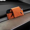 cxpzhg1 Car Sun Visor Glasses Holder Suede Wear-Resistant Sunglasses Protective Storage Case For Mitsubishi Lancer Outlander Pajero l200