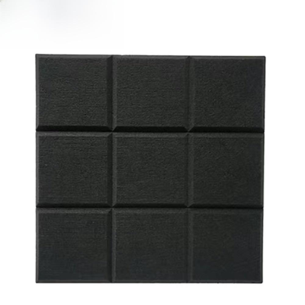 30x30cm Grid Felt Wall Panel Art Decorative Polyester Fiber Sound-absorbing Board Background Wall Display Board Display Board