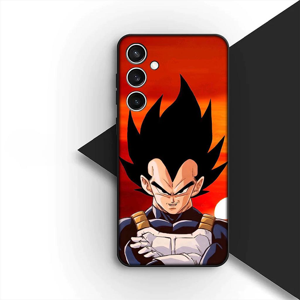 Vegeta Dragons Gokus Balls Super Cover for Samsung Galaxy S22 S21 S20 FE Ultra Plus A07 A15 A16 A17 A25 A37 A57 + Phone Case