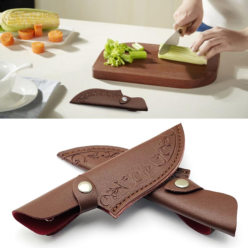 Leathers Sheath Knife Case Pocket Straight Knife Sheath Carriers Holsters Handmade Knife Pouches with Belt Loop