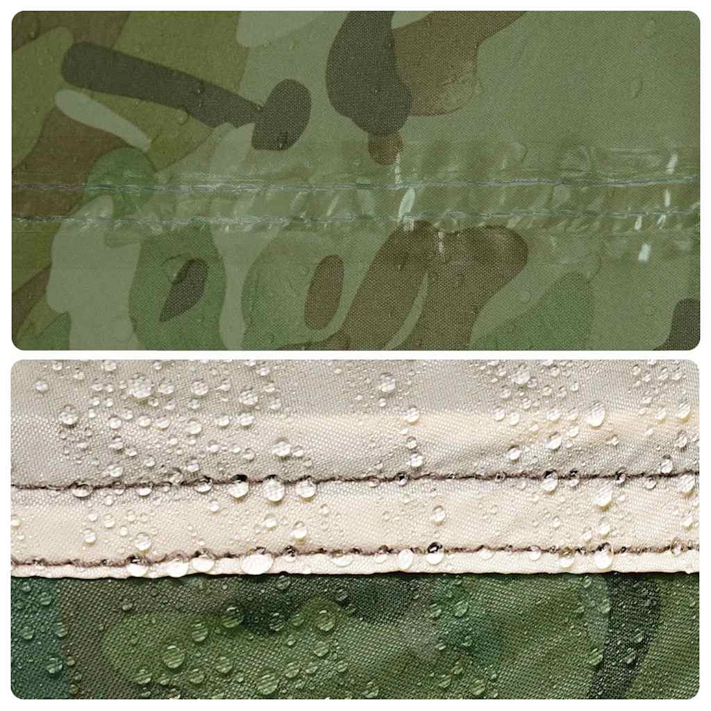 Dome Tent for 4 Persons Camouflage Waterproof
