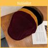 Solid Corduroy Classic Color Beret Cap With Warmth Sunshade For Gift Winter