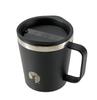 Cup Mug Noodle In Mug Double Stainless Steel Vacuum Insulated Warm Cold 450ml Black UE-3567