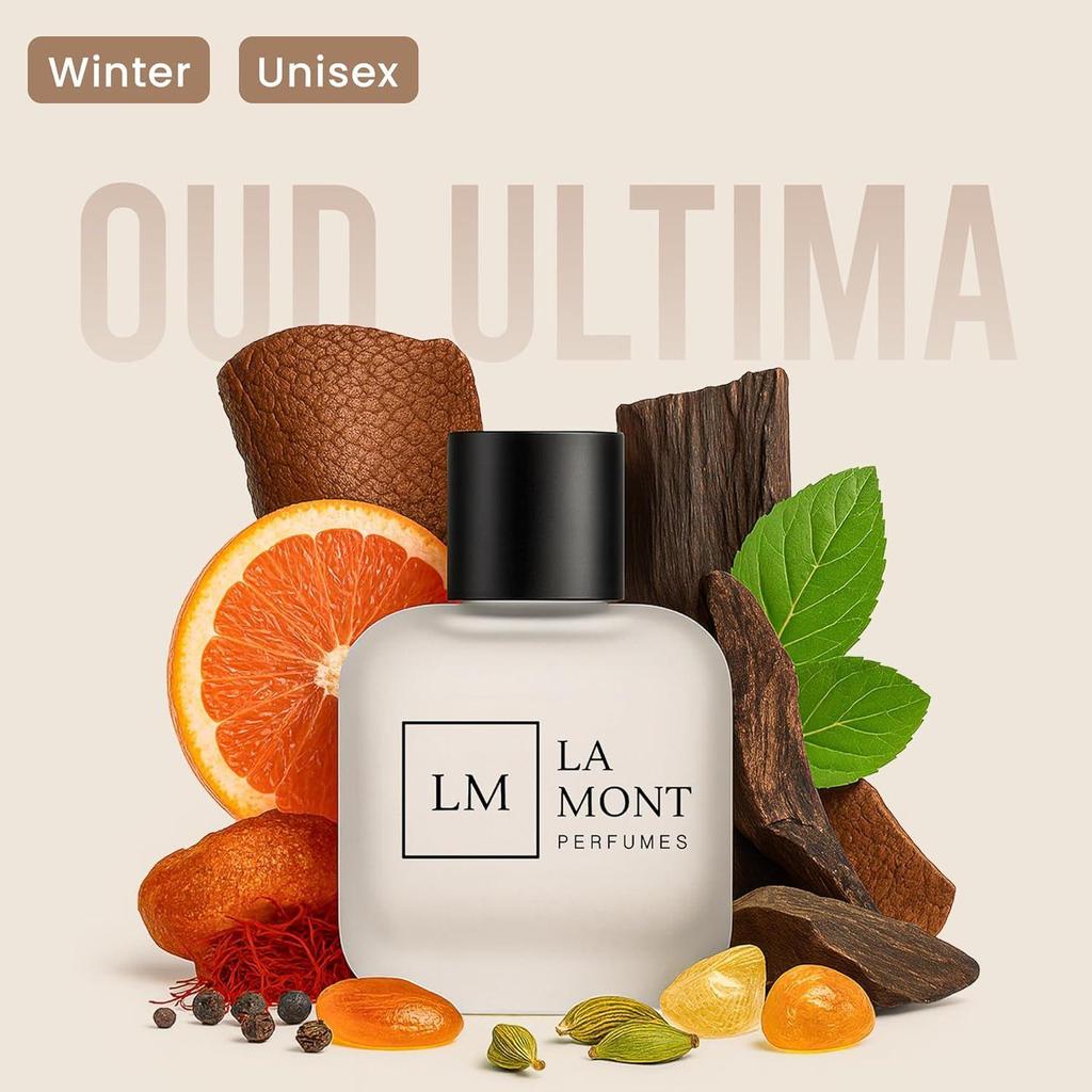 La Mont Oud Ultima Парфюмерная вода для унисекс | Роскошный унисекс стойкий парфюм для мужчин и женщин | Древесный аромат парфюмерная вода |