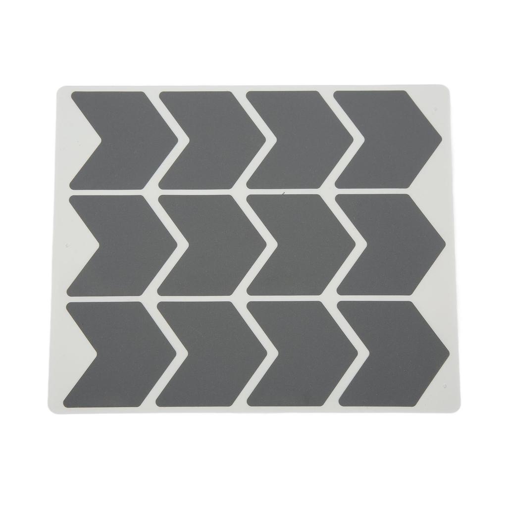 12Pcs Bike Reflective Stickers Waterproof Easy To Install Safety Cycling Wheel Sticker for Road