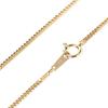 Goods 18K Kihei Necklace 2 Sides 5g 50cm Chain [Happy Shop] Men's Women's