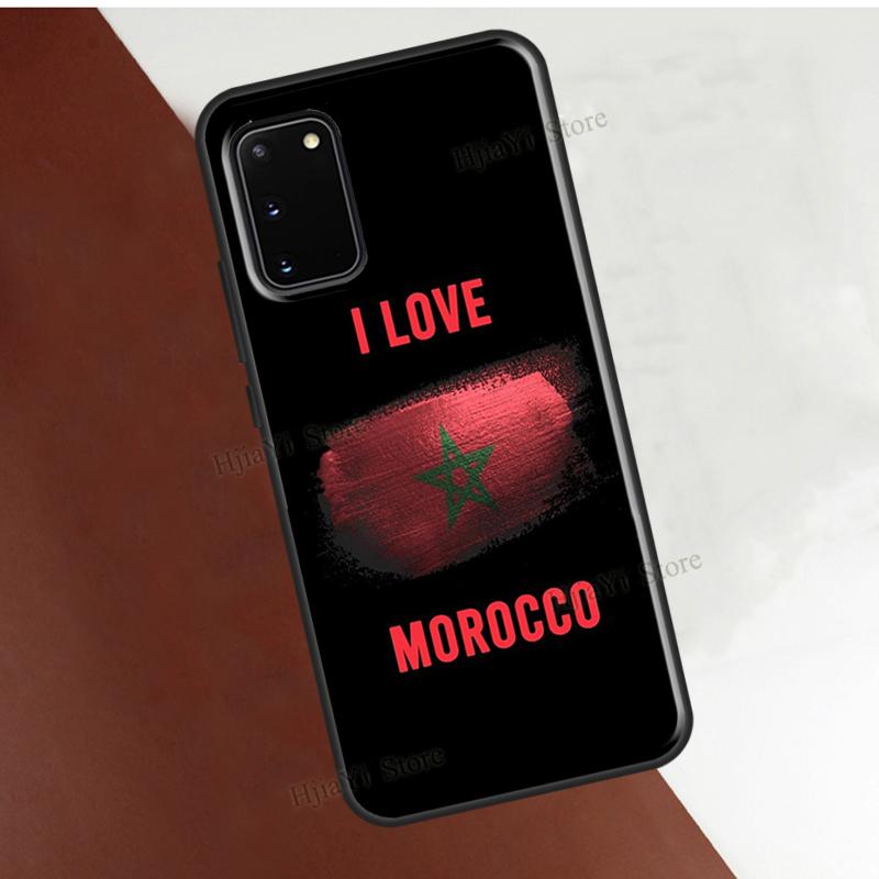 Чехол с марокканским флагом Марокко для Samsung Galaxy S22 Ultra S21 S20 FE Note 20 S8 S9 S10 Note 10 Plus, чехол для телефона