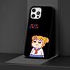 Чехол с аниме Pop Team Pipi для Apple Iphone 14 11 13 Mini 12 Pro Max Xr 7 8 + Se 2020 Xs 6 6s Plus 5 5S, черный силиконовый чехол для телефона