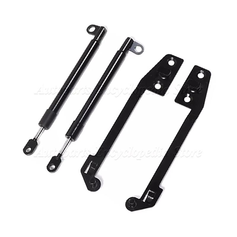 A Pair Car Rear Tailgate Slow Down Support Rod Lift Strut Bar Gas Shock Damper For Mitsubishi TRITON L200 MR 2015-