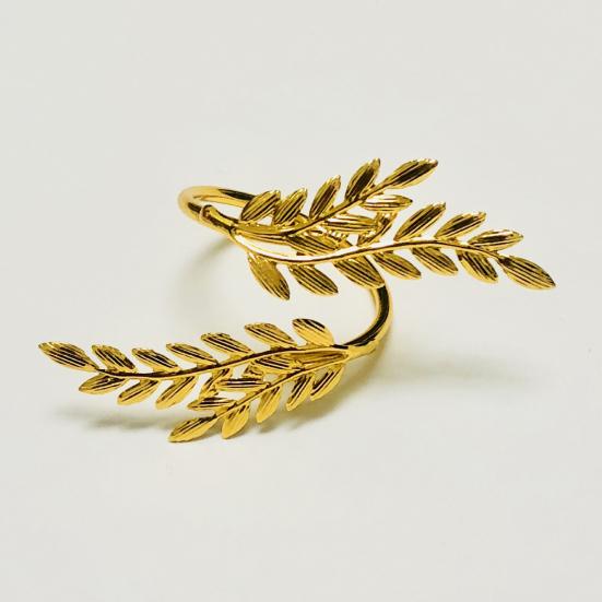 Yousheng 12 шт. Кольца для салфеток в виде пшеничного колоса, многоразовые металлические держатели для салфеток, декоративные кольца для салфеток для дома, отеля, обеденного стола, вечеринок, декора