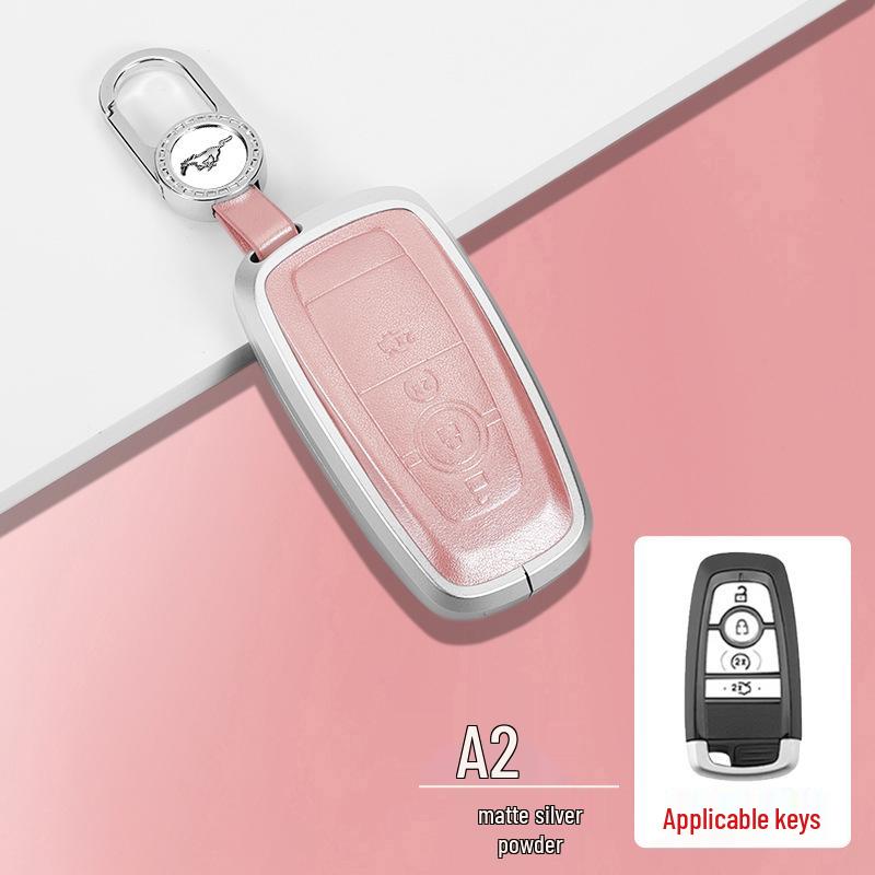 Metal Protective Key Shell for 2015-2017 Ford Mustang - Unisex Design