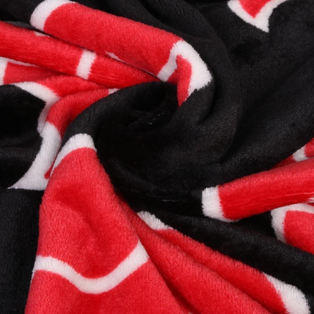 Наруто Сяо красное облако коралловое флисовое одеяло мягкий теплый плюшевый коврик матрас спальное полотенце