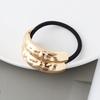 Sale Metal Irregular Double-Layer Hair Bands Rope Women Headband Elastic Hairband Ponytail Holder Hair Accessories