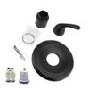 Shower Valve Trim Kit Replacement Single Function with Cartridge T13020-BL for Delta Faucet Classic