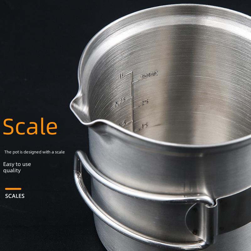 Portable Windproof Stainless Steel Wood Stove & Folding Pot Set for Outdoor Camping & BBQ