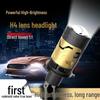 New H4 LED Laser Lens Car Headlight with High/Low Beam Fish Eye Spotlight