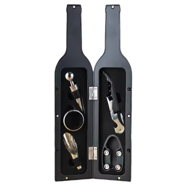 Вино Набор из 5 предметов Открывалка для бутылок Подарочная коробка Вино Высококлассное вино Вино Винный инструмент Открывалка для бутылок