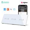 BSEED Zigbee Smart Touch Blinds Switch Electric Wall Roller Shutter Switch Tuya Smart Life APP Google Home Alexa Voice Control