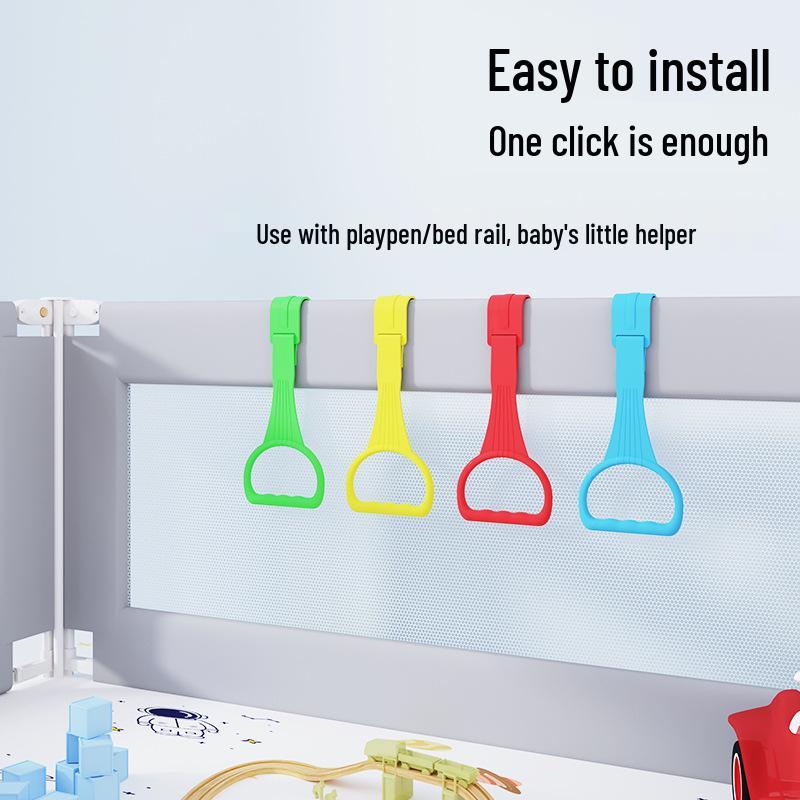 Baby Walking and Exercise Ring: Infant Hand Pull for Standing and Arm Strength Development