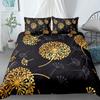 Dandelion Duvet Cover Set Fresh And Natural Style Bedding Set With Zipper Plant Printed Polyester Comforter Cover For Kids Teen