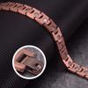 Ikuinen Магнитный браслет из чистой меди для женщин, Энергия здоровья, металлический медный магнитный браслет, браслет-цепочка с узором в виде носа