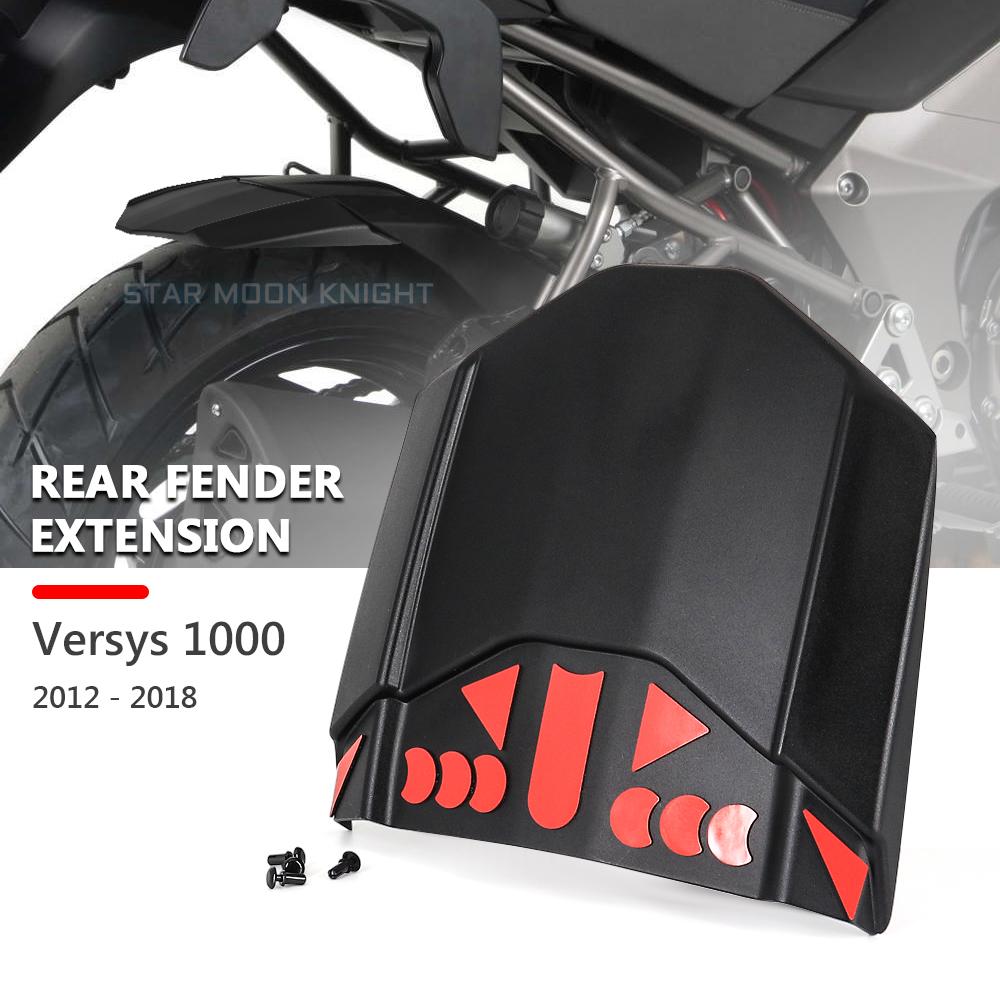 VERSYS 1000 Motorcycle Accessories Rear Fender Mudguard Extender Hugger Extension Refit For KAWASAKI Versys1000 2012 -