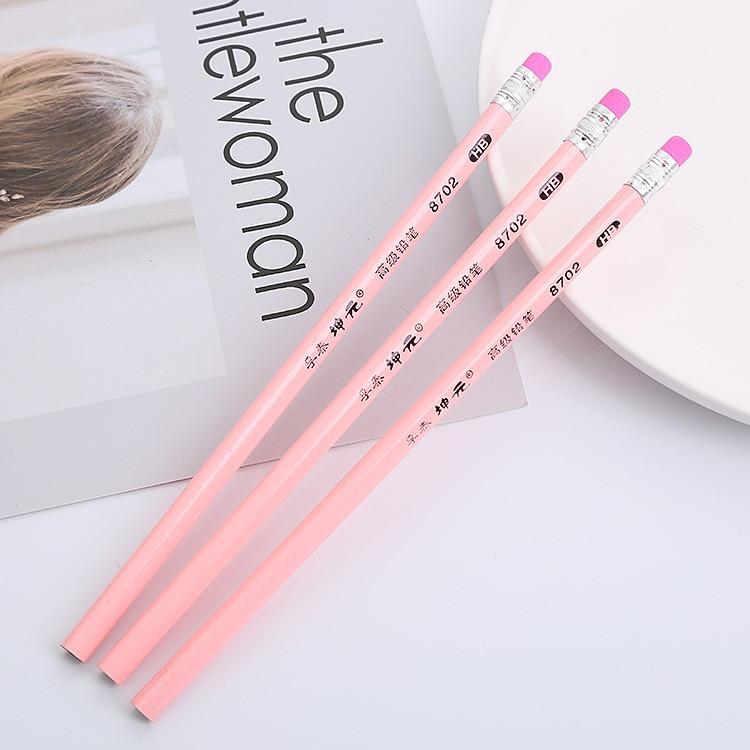 3 Piece HB Color Stationery School Office Supplies Gift Prize Kawaii Pencil