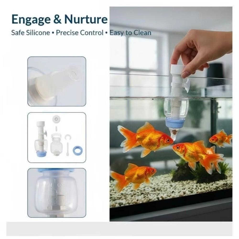 No Turbid Water Precise Aquarium Feeding Tool Clean Water Aquarium Fish Pacifier Feeder Aquarium