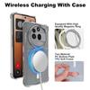 IMAK для Nothing Phone (3a) Прозрачный чехол из ПК и ТПУ, совместимый с MagSafe, противоударный