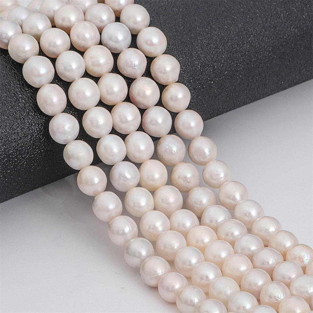 48 шт. Натуральный пресноводный жемчуг для изготовления ожерелий, браслетов, серег, ювелирных изделий своими руками