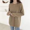 Осень Зима Женский Свитер Корейская Версия Пуловер Женский Свободный Вязаный Свитер
