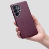 Чехол для Samsung Galaxy S23 S24 S25 Ultra С поддержкой MagSafe Магнитный Роскошный Кожаная Крышка в Винтажном Стиле Ударопрочный Бампер с Защитой от Отпечатков Пальцев