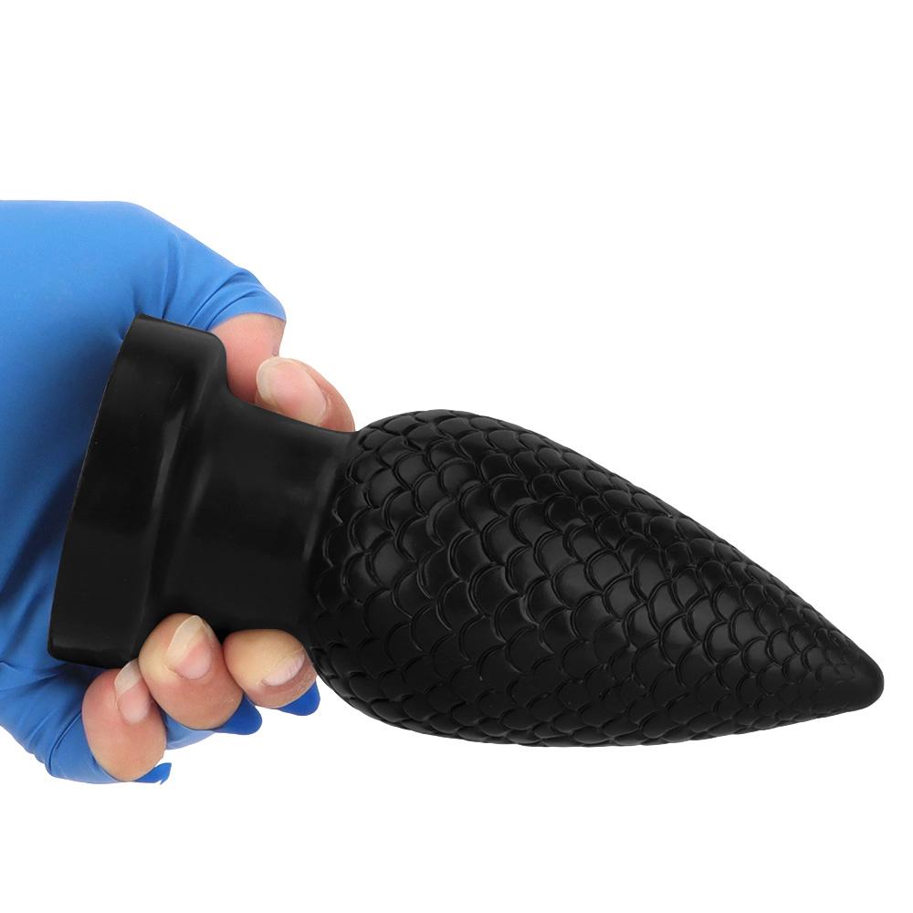 Жидкий силиконовый дракон анальная пробка большая дилдо расширитель ануса фистинг игрушка для мужчин и женщин