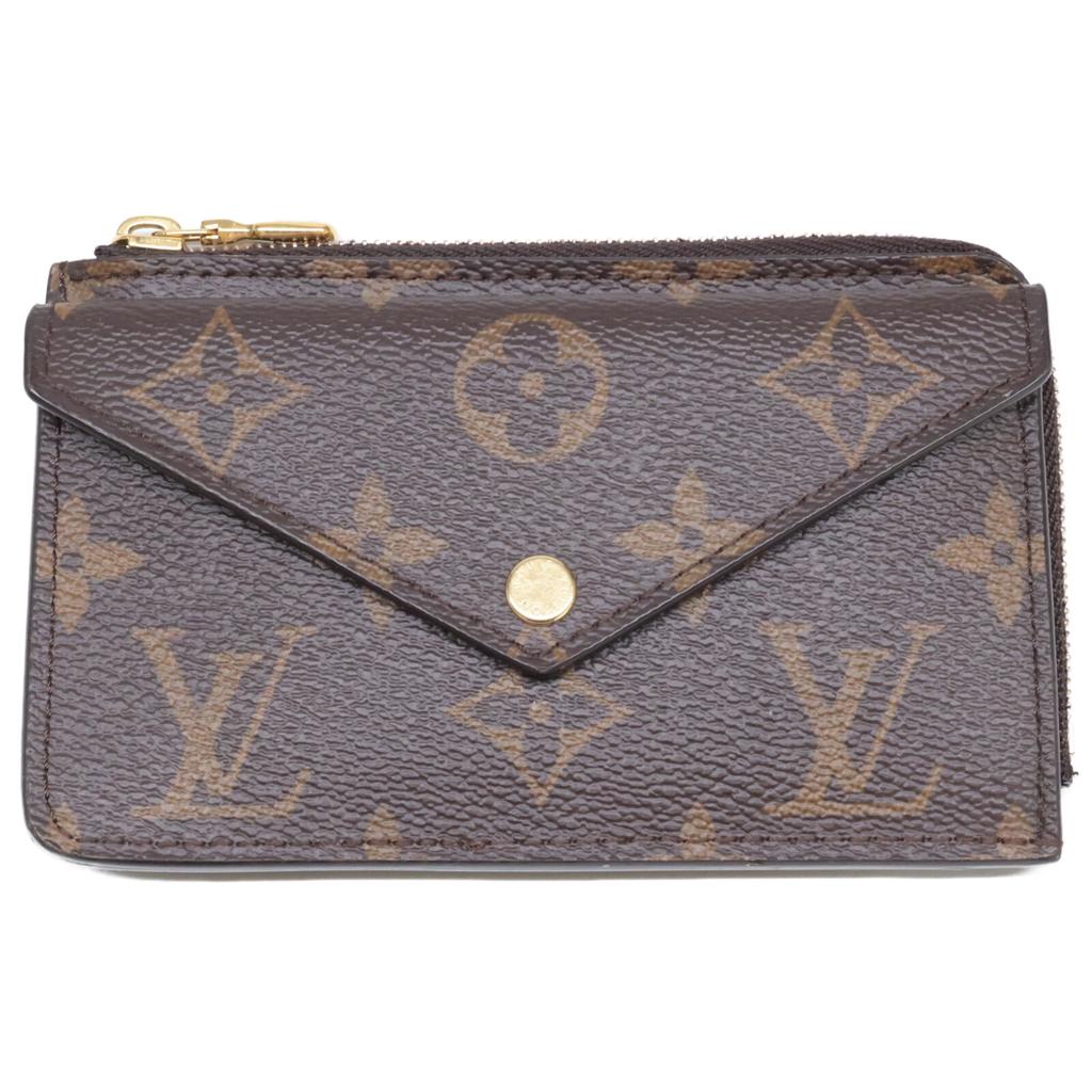 Louis Vuitton [Excellent Condition] M69431 Porto Carte Recto Verso Card Case Brown / GoldUsed