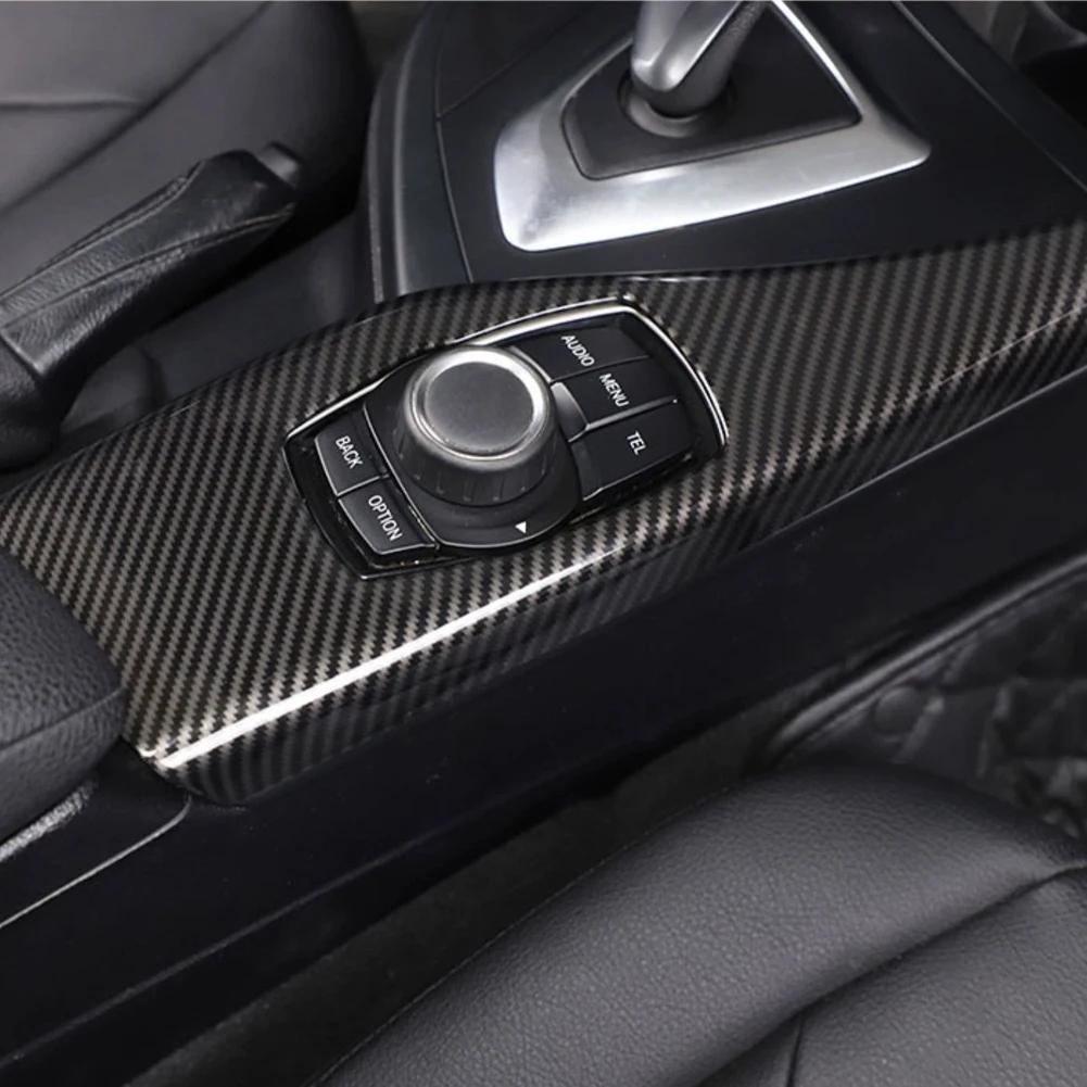 Наклейка-крышка панели кнопок мультимедиа автомобиля Внутренние аксессуары для BMW 1 2 серии F20 F21 F22 F23 116I 118I 2012-2018