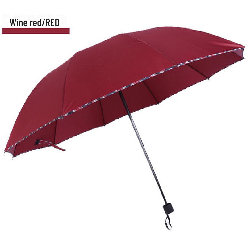 Oversized Three-Fold Thickened Umbrella with Custom Logo