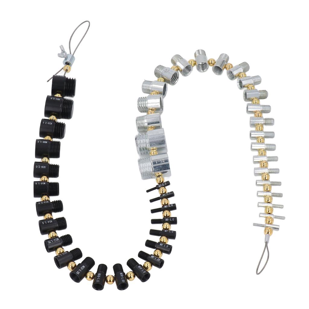 Размер болта Резьбовой калибр 44 Мужской Винт Гайка Мера Размера Checker 23 Имперский 21 Метрический