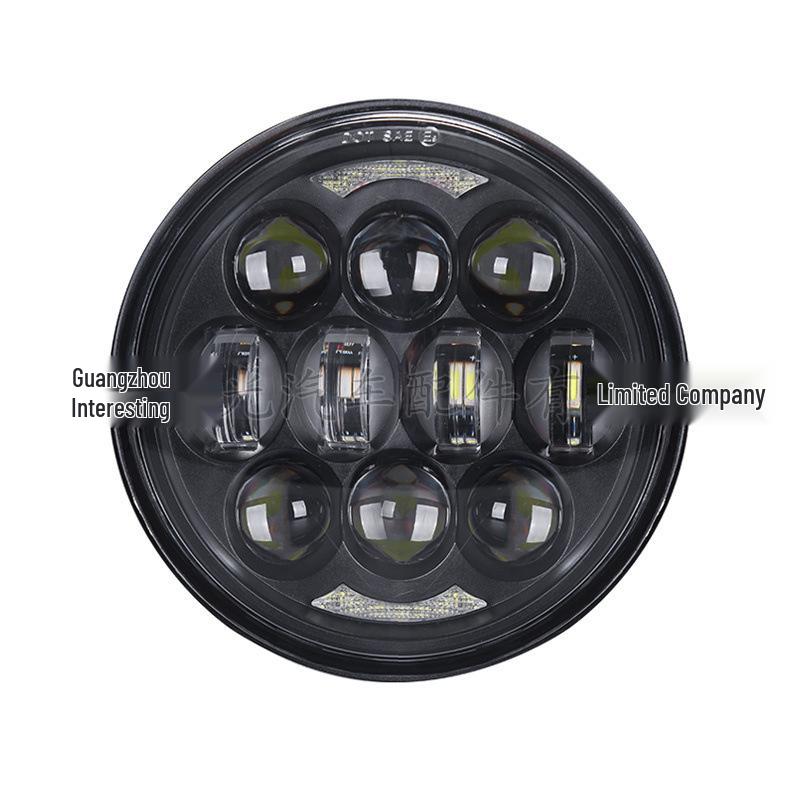 5.75" светодиодная фара Harley, 80 Вт, регулируемый дальний/ближний свет для модифицированных моделей