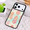 Kawaii Pineapple Art Phone Case for iPhone 17 Air 16 15 11 12 14 13 Pro Max Shockproof Cover