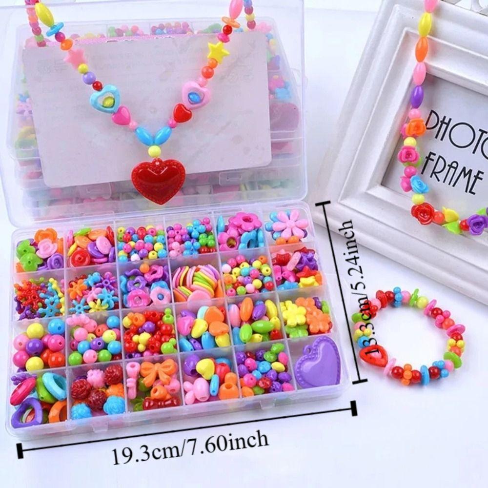Искусство Ремесла DIY Ручная работа Бисерный Набор Игрушка Акриловые Бусины Игрушки для Детей Девочек Дети