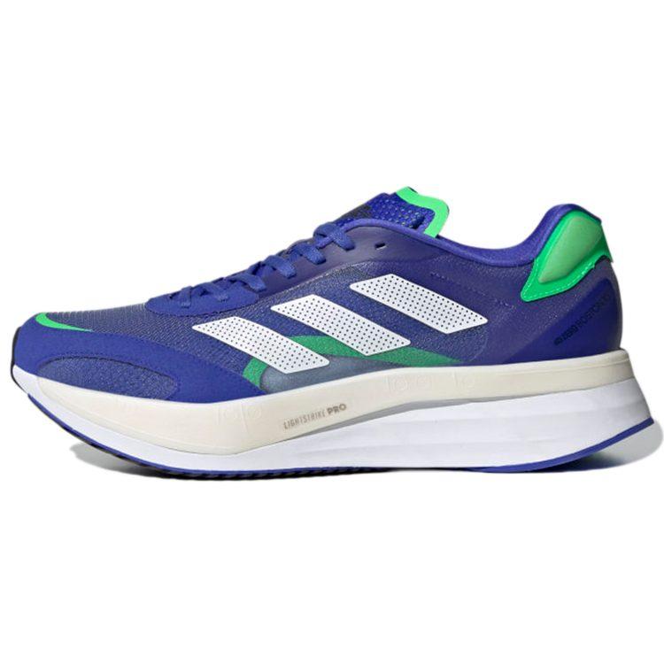 adidas Adizero Boston 10 'Sonic Ink Screaming Green' FZ2498