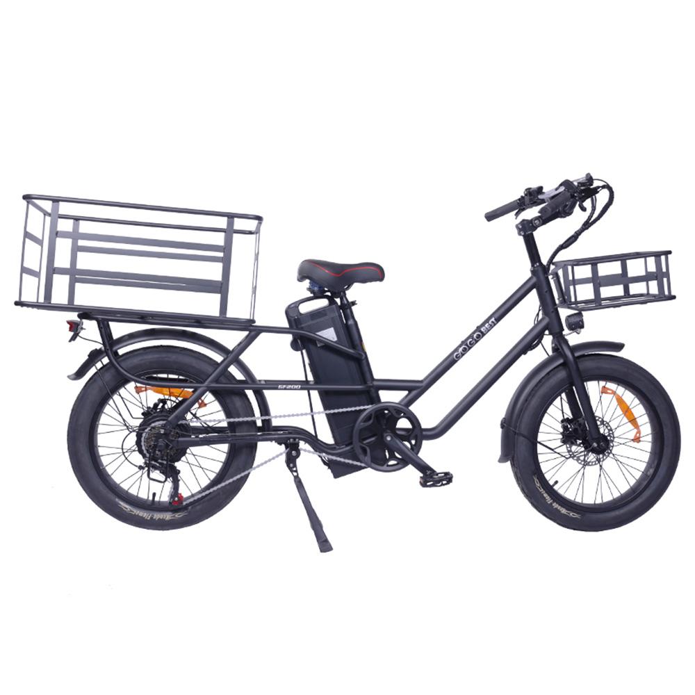 GOGOBEST GF200 Electric Bike, 500W Motor, 48V 15.6Ah Battery, 20*3.0 inch Tires, 45km/h Max Speed