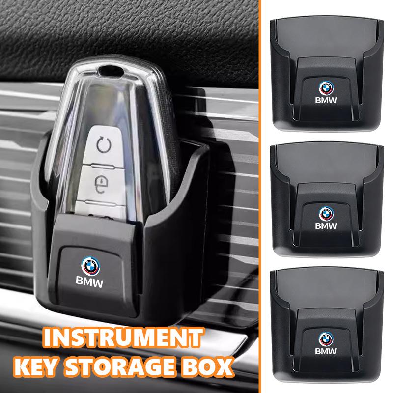 AABW1 Dashboard Car Key Storage Box Compact Key Organizer Key Holder For BMW 1 3 4 5 6 7 Series M X1 X3 Performance Alpina G20 F20